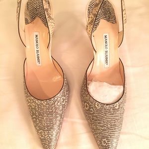 manolo blahnik carolyne roccia lizard